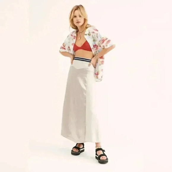 COPY - Free People Venus Shines Maxi Skirt - Picture 1 of 8